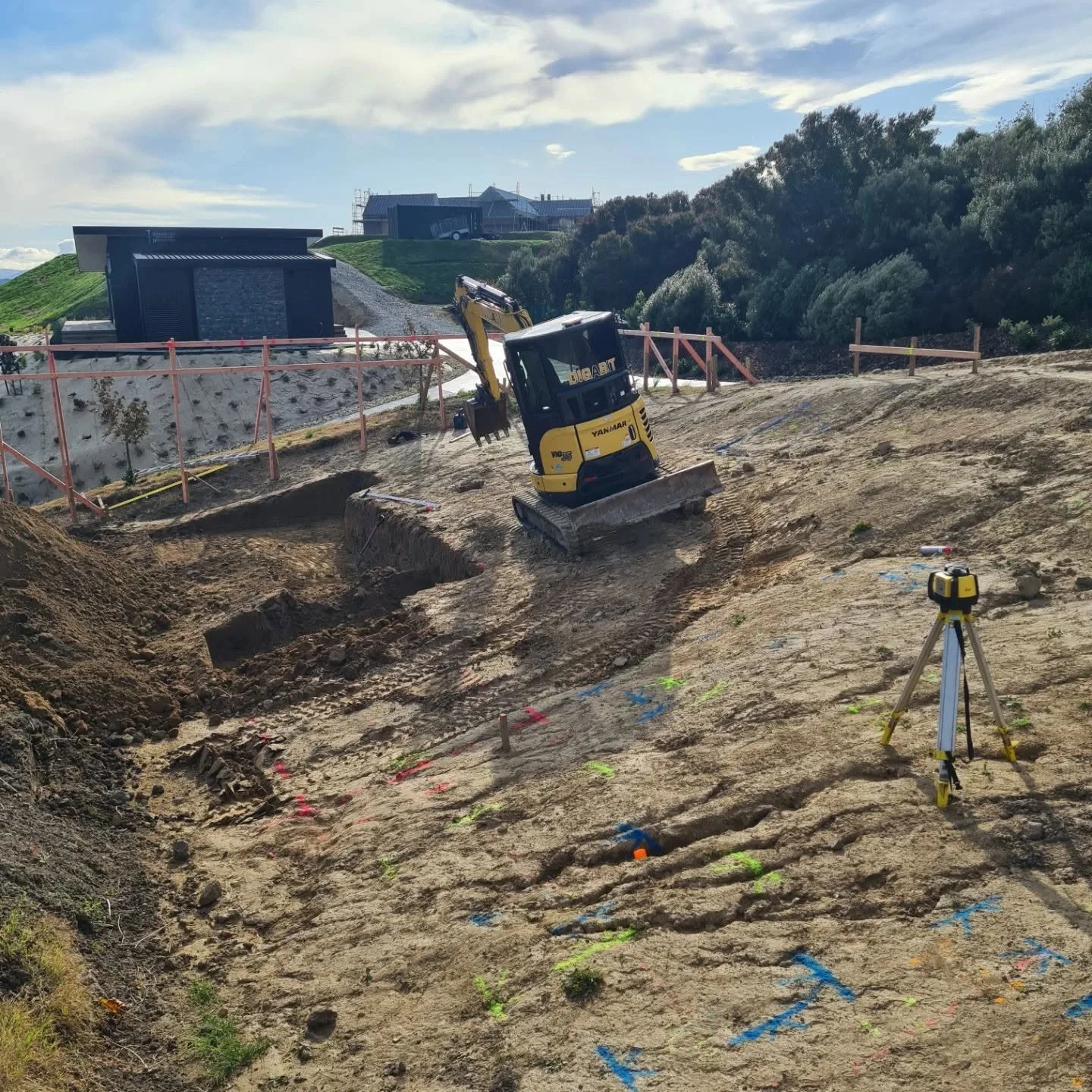 DIGABIT Te Roera Hills project — site earthworks and haulage